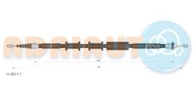 Трос ручного тормоза