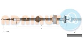 Трос ручного гальма