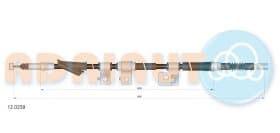 Трос ручного гальма