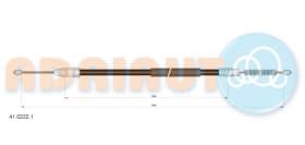 Трос ручного гальма