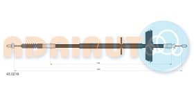 Трос ручного тормоза