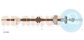 Трос ручного гальма