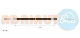 Трос ручного тормоза