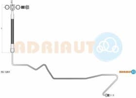 Гальмівний шланг Adriauto 551261