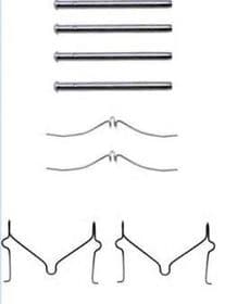 Компоненти дискових гальмівних колодок Компоненти дискових гальмівних колодок