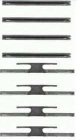 Комплектующие дисковых тормозных колодок Brembo A 02 293