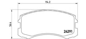 Гальмівні колодки Гальмівні колодки