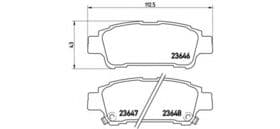 Гальмівні колодки Гальмівні колодки
