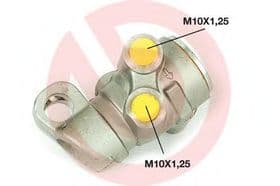 Распределитель тормозных усилий
