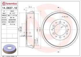 Тормозной барабан