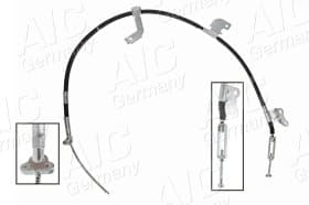 Трос ручного гальма