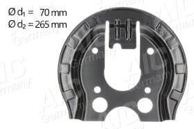 Кожух гальмівного диску