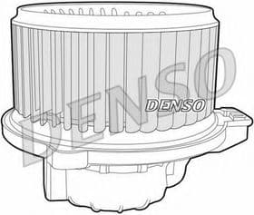 Вентилятор салона Denso DEA43009