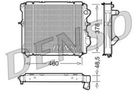 Радіатор охолодження двигуна