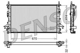 Радиатор охлаждения двигателя