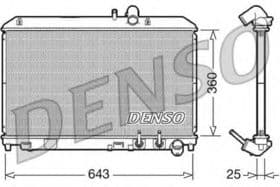 Радиатор охлаждения двигателя Радиатор охлаждения двигателя