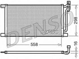 Радіатор кондиціонера Denso DCN05020