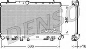 Радиатор охлаждения двигателя
