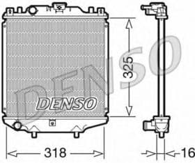 Радиатор охлаждения двигателя