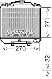 Радиатор охлаждения двигателя