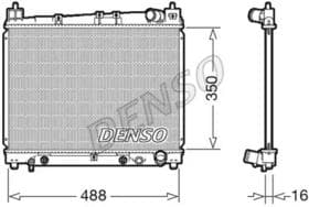 Радиатор охлаждения двигателя