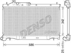 Радиатор охлаждения двигателя