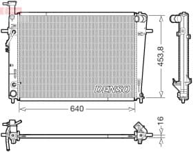 Радиатор охлаждения двигателя Радиатор охлаждения двигателя