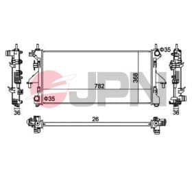 Радиатор охлаждения двигателя Радиатор охлаждения двигателя