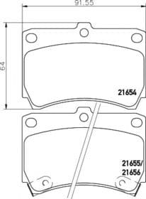 Тормозные колодки