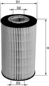 Оливний фільтр Vasco v303