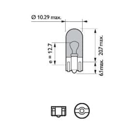 Лампа указателя поворотов