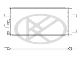 Радиатор кондиционера