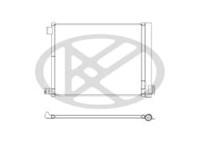 Радиатор кондиционера Радиатор кондиционера
