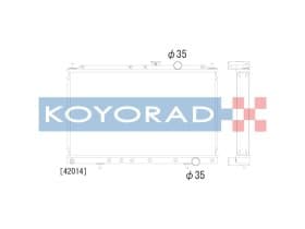 Радиатор охлаждения двигателя Радиатор охлаждения двигателя