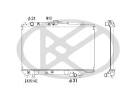 Радиатор охлаждения двигателя Радиатор охлаждения двигателя