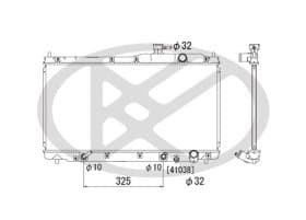 Радіатор охолодження двигуна