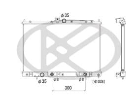 Радиатор охлаждения двигателя Радиатор охлаждения двигателя