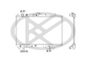 Радиатор охлаждения двигателя Радиатор охлаждения двигателя
