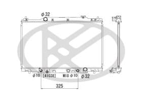 Радіатор охолодження двигуна