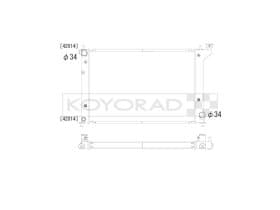 Радіатор охолодження двигуна
