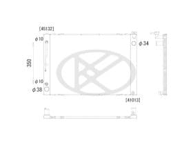 Радіатор охолодження двигуна Радіатор охолодження двигуна