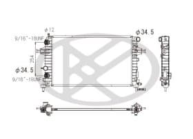 Радиатор охлаждения двигателя Радиатор охлаждения двигателя