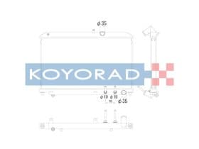 Радиатор охлаждения двигателя Радиатор охлаждения двигателя