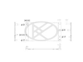 Радиатор охлаждения двигателя