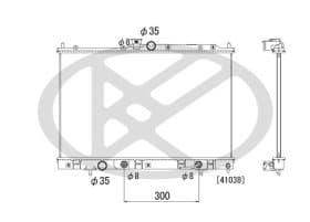 Радиатор охлаждения двигателя Радиатор охлаждения двигателя