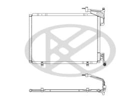 Радиатор кондиционера Радиатор кондиционера