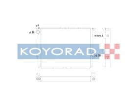 Радіатор охолодження двигуна