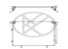 Радиатор кондиционера