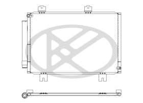 Радиатор кондиционера Радиатор кондиционера