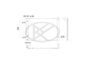 Радіатор охолодження двигуна Радіатор охолодження двигуна